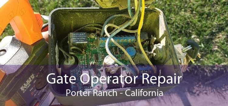 Gate Operator Repair Porter Ranch - California